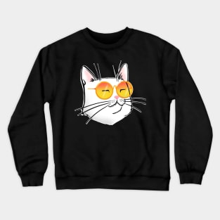 Cool Cat insta Cat Crewneck Sweatshirt